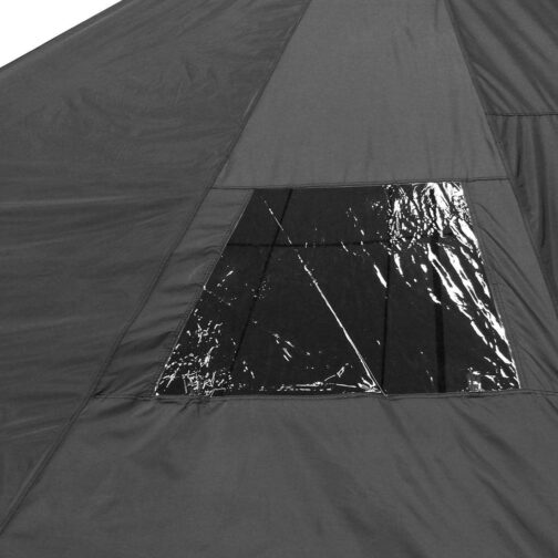 your GEAR Ravello Tent, Teepee Tent in 2 Sizes for 4-8 People, Family Tent with 400 cm or 500 cm Diameter, Camping Tent with 5000 mm Hydrostatic Head, UV 50+ Protection, Sewn-in Floor, Insect – Bild 8