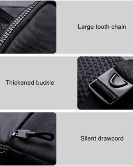 DONGKER Sling Chest Crossbody Bag, Waterproof Shoulder Bag, Crossbody Bag Backpack for Men and Women Hiking Outdoor Sports
