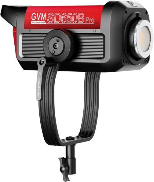 GVM PRO 650W Video Light Bownes, Two-Tone 2700K-6800K COB Studio Light Photography Continuous Light with App Controll, 81300Lux@1m Photo Light for Video Studio, YouTube Streaming, 12 Effects CRI – Bild 3