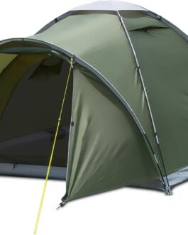 Camping Tent with Porch, Tents Camping Tent for 2-4 Person, PU5000 Waterproof Tent for Camping, Travel, Trekking, Garden, Dome Tent, Ultralight Backpacking 2025 Upgrade