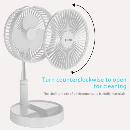 AICase Table and Pedestal Fan, Quiet Pedestal Fan – Bild 7