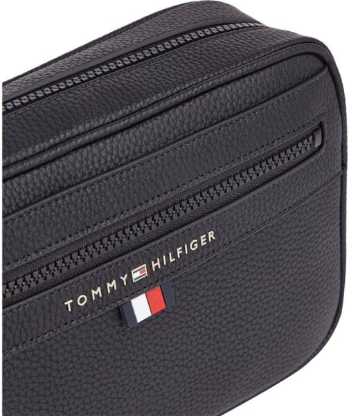 Tommy Hilfiger Men's Essential Reporter Small Shoulder Bag, Black, One Size – Bild 4