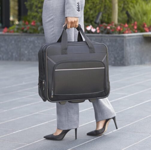 AmazonBasics Rolling Laptop Case on Wheels - Fits Most Laptops up to 16" – Bild 9
