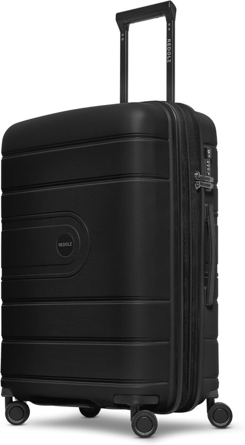 REDOLZ Essentials 11 + BC, black, Hard shell trolley with swivel castors – Bild 9