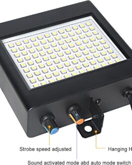 108 LED Strobe Disco Light, Strobe Flash Disco Flash Light for Party, Strobe Disco Flash Light Mini LED Atomic Strobe Light Strobe Flashing Light Disco Lights Halloween Lighting Technology