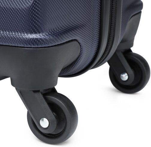 KONO Suitcase Travel Suitcase Lightweight Hard Shell Rolling Suitcase with TSA Lock and 4 Wheels, darkblue – Bild 4