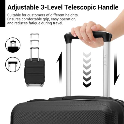 KONO Trolley Suitcase, Travel Suitcase – Bild 7