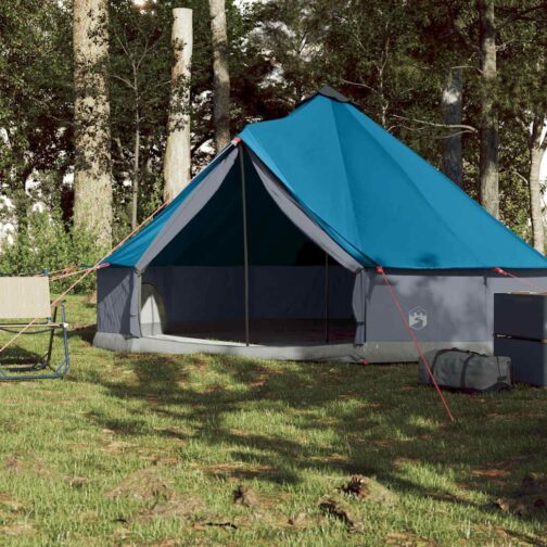 vidaXL Tipi Familienzelt Campingzelt Gruppenzelt Gartenzelt Zelt Wasserdicht – Bild 4