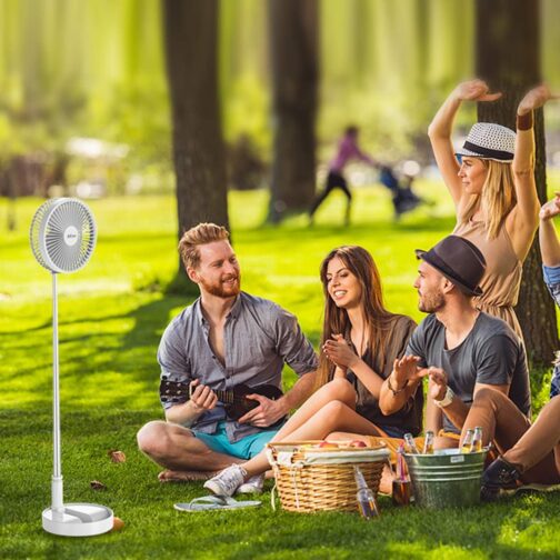 AICase Table and Pedestal Fan, Quiet Pedestal Fan – Bild 6