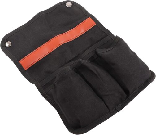Chair Armrest Bag for Outdoor Camping, Armrest Organiser Chair Side Organiser Hanging Storage Bag Multifunctional Storage Bag Chair Side Bag for Camping Beach (Black)