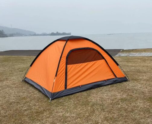 SAFACUS Campingzelt für 3-4 Personen, leicht, stabil, wasserdicht 4 Mann Kuppelzelt - Ventilationssystem, Moskitoschutz – Bild 5