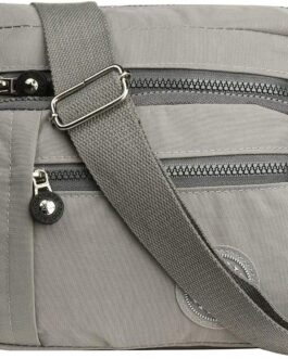 Women’s Multi-Pocket Messenger Shoulder Bag for Daily Shopping, 3, Retro