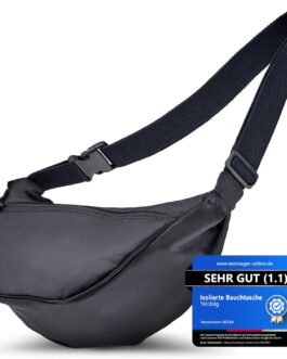 Yelobåg Isolierte Umhängetasche | Festival Moon Bag | Crossbody sling bag wasserfest | Stylische Schultertasche mit verstellbarem Gurt | Bauchtasche mit Isolierung | Unisex Handtasche