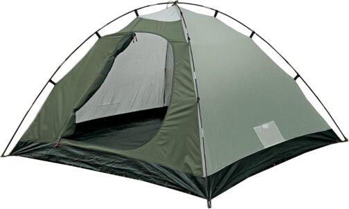 High Peak Nevada 3 Dome Tent Camping Tent with Stem, Igloo Tent for 3 People, Double Walled, Waterproof, Ventilation System, Weather Protection Entrance, Mosquito Protection – Bild 5