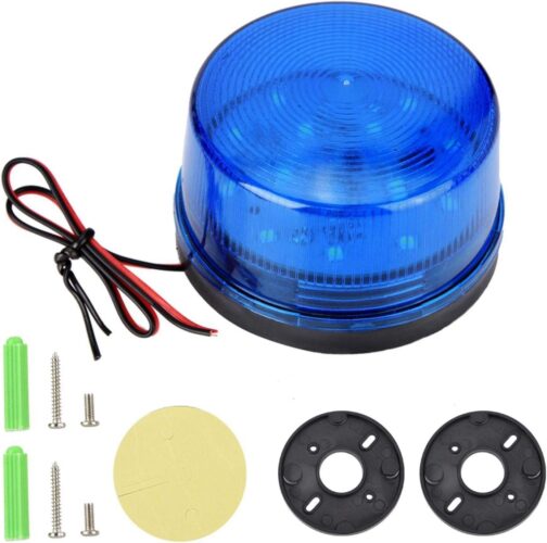 Dioche Emergency Strobe Light Blue LED Light 12V Strobe Warning Light – Bild 7
