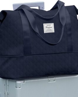 Travel Bag, Women’s Sports Bag, 40 x 20 x 25 cm, Ryanair Hand Luggage, Weekender Bag, Swimming Bag, Waterproof Travel Bag, Duffle Bag, Fitness Bag, Training Bag, for Trips and Gym
