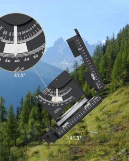 Anbte Kompass Militär mit Klinometer Professioneller Marschkompass IP65 Compass mit Tragetasche Wasserdicht Navigation Compass für Jagd Camping Wandern Outdoor-Aktivitäten