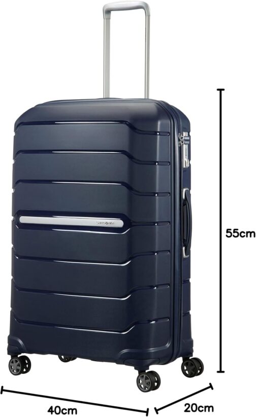 Samsonite Flux - Spinner 55/20 Expandable Hand Luggage Spinner 55/20 Exp Blue – Bild 8