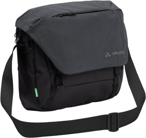 VAUDE ROM S III Shoulder Bag, High-Quality Messenger Bag for Men and Women, Made from Recycled PET, Water-Repellent Shoulder Bag with Notebook Compartment, Ideal for Urban Everyday Use