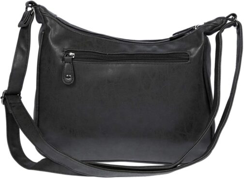 Christian Wippermann Women's Shoulder Bag Crossover Bag Leather Look Handbag – Bild 4