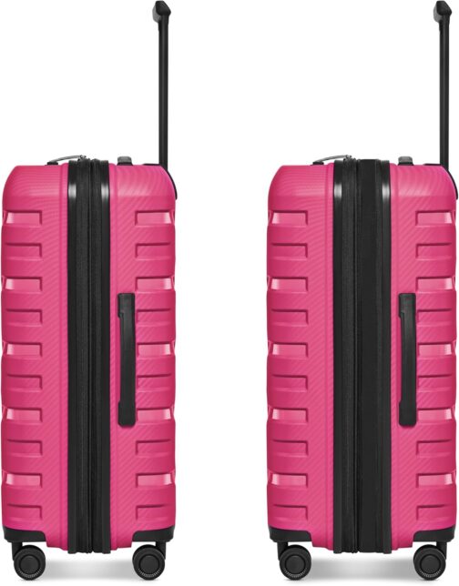 SMARTBOX Edition 01 Regular Item, Pink, Hard shell trolley with swivel castors – Bild 2