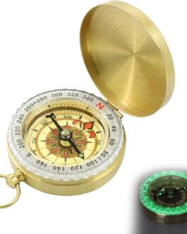 Compass Outdoor Compass, Compass, Children, Compass, Portable Compass, Pocket Compass, Hiking Compass, Portable with Luminous Numbers, for Outdoor Activities such as Camping Hiking Also