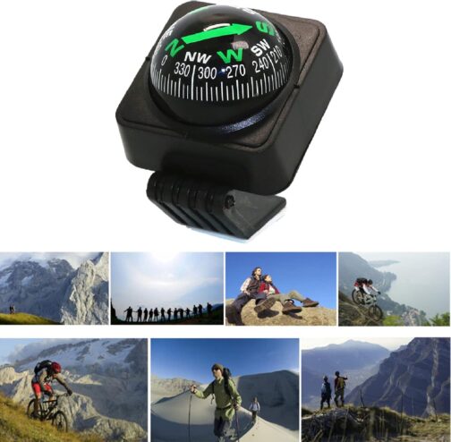 Car Compass Boat Compass Vehicle Compass Car Compass Universal Compass for Cars Mini Compass Pocket Compass Survival Compass Car Compass Professional Compass Portable Pocket Compass Pack of 2 – Bild 7
