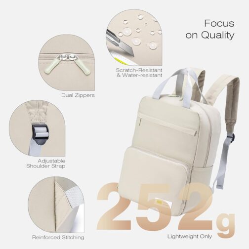 SPAHER Ultralight Foldable Travel Backpack Wizzair Hand Luggage 40 x 30 x 15 cm Hand Luggage Airplane Travel Bag Under Seat Hand Luggage Small Backpack Cabin Luggage Hand Luggage Backpack, navy blue – Bild 5