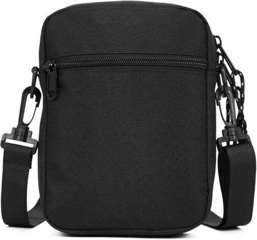 Mobile Phone Shoulder Bag Small Men's Bag for Hanging Small Waterproof Zip Mobile Phone Shoulder Bag Holster Men's Mobile Phone Case with Shoulder Strap Mobile Phone Wallet Purse Handbag – Bild 2