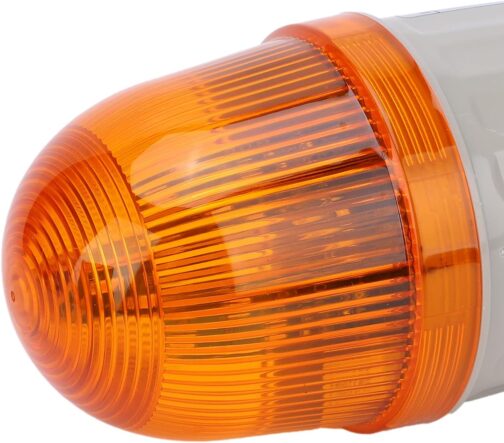 Fafeicy LED Flash Light, 5 W 220 V AC Warning Light, LED Lamp Sound and Lighting Alarm Equipment, for Office Buildings, Schools (Yellow), Buttons and Indicators – Bild 2