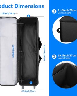 Neewer Photo Studio Equipment Luggage Carry Bag for Light Stand, Tripod, Flash Light, Studio Umbrella, Photo Studio etc (NW-B01)