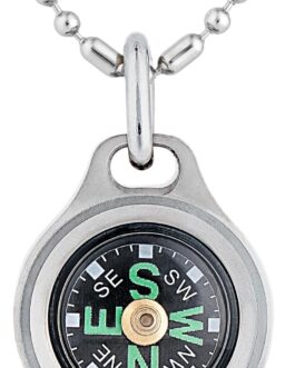 MecArmy CMP Titanium Brass Mini Compass Luxury Survival Pocket Compass – Dad to Son Gift from Mom Dad to Son Graduation Birthday Gift