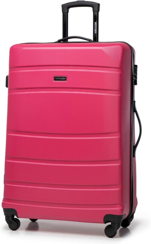 WITTCHEN Travel Suitcase, Trolley Suitcase, pink