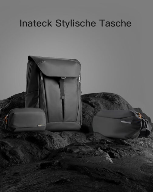 Inateck Sling Bag, Stilvolle Umhängetasche mit verstellbarem Schultergurt, wasserabweisende Umhängetasche für Damen und Herren – Bild 8