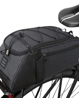 HOMPER Bicycle Saddle Bag Pannier Rack Bag Backpack Side Bag Mountain Road MTB Bicycle Cycling Back Seat Bag (8L)