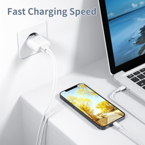 4-Pack USB Charger, 2.1A/5V Power Supply for iPhone 11 XS XR X 8 7 6 6S Plus 14 13 12 Samsung, Adapter Charger Plug Power Plug Charging Plug Quick Charging Power Adapter Socket Adapter Nisiyama – Bild 5