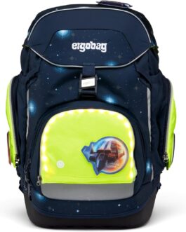 ergobag Fluo LED Zip Set LED, Visibility Zippie, for Pack, Cubo and Cubo Light Purchased After July 2019