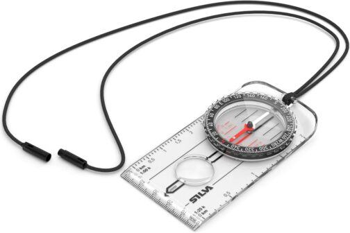 Silva Compass Outdoor - Ranger No. 3 Hiking Compass - Map Scales 1:25k & 1:50k - Marching Compass Basic Outdoor Activities - Rotating Compass Housing - Compass Military - Compass Hiking