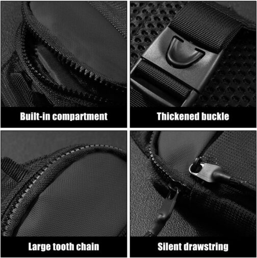 DONGKER Sling Chest Crossbody Bag, Waterproof Shoulder Bag, Crossbody Bag Backpack for Men and Women Hiking Outdoor Sports – Bild 2