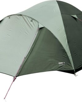 High Peak Nevada 3 Dome Tent Camping Tent with Stem, Igloo Tent for 3 People, Double Walled, Waterproof, Ventilation System, Weather Protection Entrance, Mosquito Protection