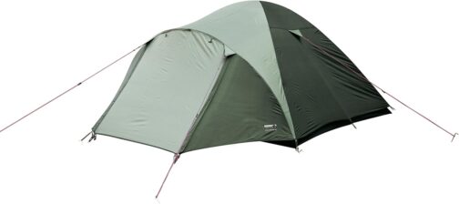 High Peak Nevada 3 Dome Tent Camping Tent with Stem, Igloo Tent for 3 People, Double Walled, Waterproof, Ventilation System, Weather Protection Entrance, Mosquito Protection – Bild 2