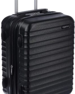 Amazon Basics Hard Shell Suitcase, black
