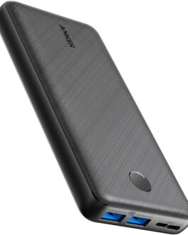 Anker 325 Powerbank, 20000mAh external battery PowerIQ technology USB-C port, huge energy density, compatible with iPhone, Samsung Galaxy, iPad and more