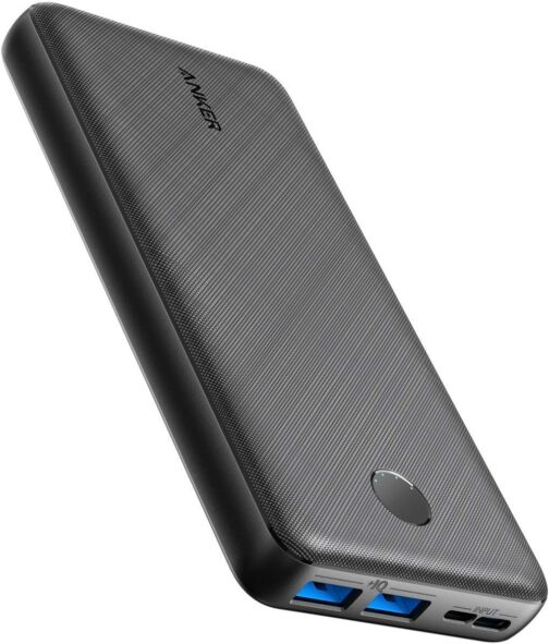 Anker 325 Powerbank, 20000mAh external battery PowerIQ technology USB-C port, huge energy density, compatible with iPhone, Samsung Galaxy, iPad and more