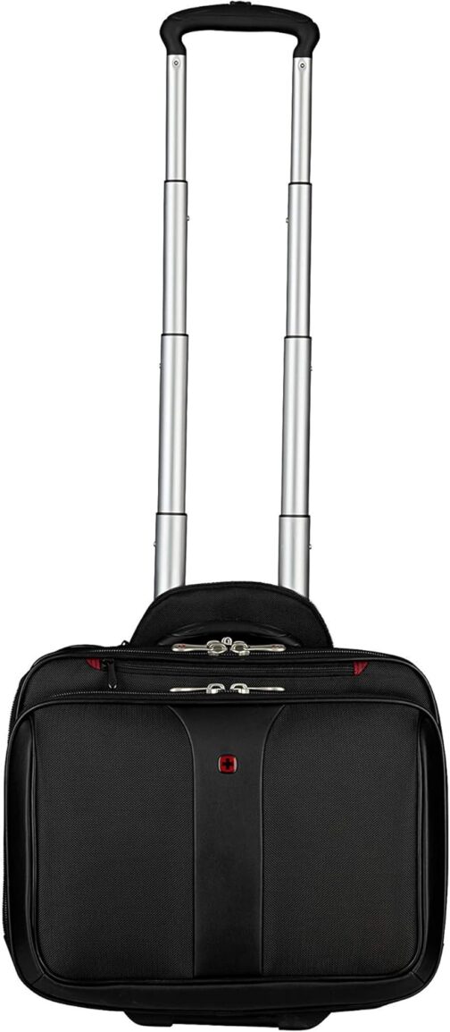 Wenger 600662 PATRIOT 17" 2-Piece Business Wheeled Laptop Briefcase , Padded laptop compartment with Matching 15.4" Laptop Case in Black {38 Litres} – Bild 5
