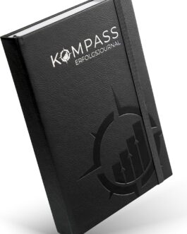 Kompass Success Journal Initial Version, Planner for Goals, Self-Reflection, Focus, Mindfulness & Gratitude, Diary, Notebook, Organiser in DIN A5 Format