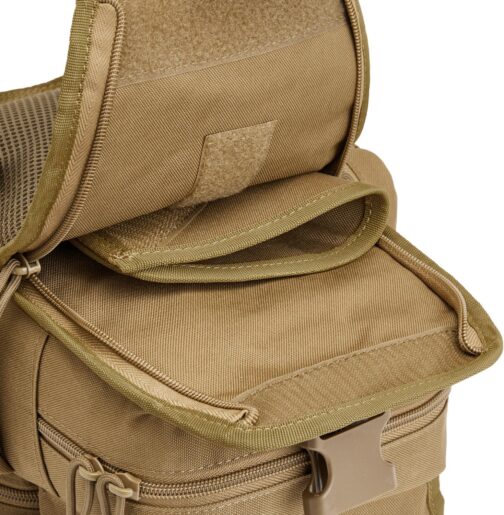 G4Free Tactical Chest Bag Military Shoulder Bag Chest Sling Pack Molle Army Crossbody Bag Military Shoulder Bag Single Strap Backpack for Travel Hiking Camping Trekking – Bild 6