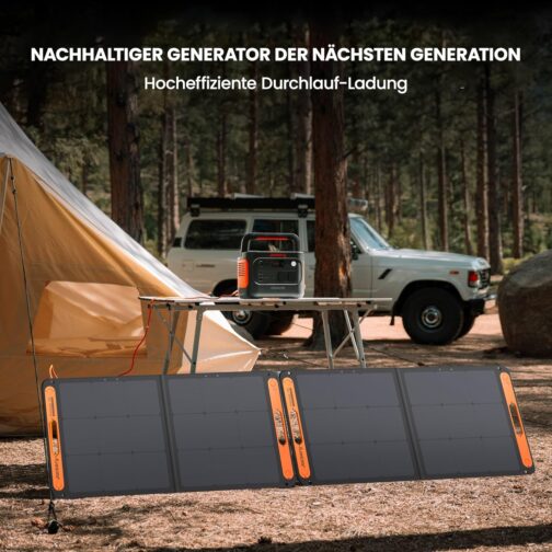 Jackery Solar Generator 1000 v2 with 100 W Solar Panel, 1070 Wh LiFePO4 Portable Power Station, 1500 W AC/100 W USB-C Output, 1 Hour Quick Charge for Outdoor, Off-Grid, RV, Emergency – Bild 4