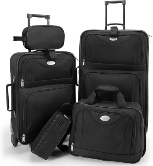 Exclusive 4pce Trolley Set Travel Suitcase Baggage Luggage - Storable in each other! – Bild 3