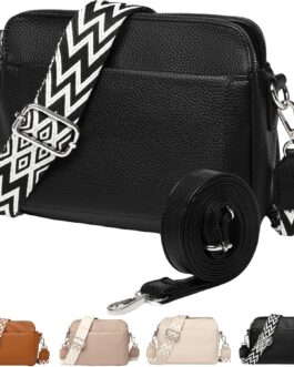 Makukke Crossbody Bag Women’s Shoulder Bag Mobile Phone Case for Hanging Small Handbag Women’s Modern Shoulder Bag PU Leather Bag with Card Slot 2 Shoulder Straps Adjustable Removable Shoulder Strap